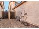 Shot of the exterior of a home with a gravel side yard at 19308 W Jefferson St, Buckeye, AZ 85326