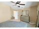 Bedroom with ceiling fan and dresser at 2212 E Sunland Ave, Phoenix, AZ 85040