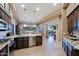 Open concept kitchen with island and stainless steel appliances at 33448 N 69Th Pl, Scottsdale, AZ 85266