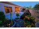 Relaxing patio area with seating and lush landscaping at 33448 N 69Th Pl, Scottsdale, AZ 85266