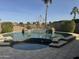 Relaxing backyard oasis with a large pool and spa at 3374 E Virgil Dr, Gilbert, AZ 85298