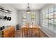 Cozy dining area with a light-filled breakfast nook at 3471 E Powell Way, Gilbert, AZ 85298