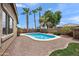 Refreshing kidney-shaped pool in backyard at 3471 E Powell Way, Gilbert, AZ 85298