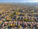 Aerial view showing home's location within a residential neighborhood at 3543 W Magellan Dr, Anthem, AZ 85086