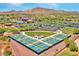 Community with multiple pickleball courts and a large clubhouse at 3543 W Magellan Dr, Anthem, AZ 85086