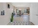 Open dining room featuring neutral walls, tiled floors, and large windows at 40325 N Graham Way, Anthem, AZ 85086