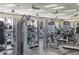 Fully equipped gym with a variety of weight machines, offering residents a convenient and comprehensive fitness experience at 41929 W Springtime Rd, Maricopa, AZ 85138