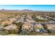 Aerial view of neighborhood with house and pool at 44020 N 50Th Ln, New River, AZ 85087