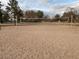 Well-maintained sand volleyball court at Desert Breeze Park with a clear blue sky at 4760 W Tulsa St, Chandler, AZ 85226