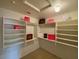 Spacious walk-in closet with ample shelving and storage solutions at 4760 W Tulsa St, Chandler, AZ 85226