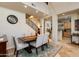 Formal dining area with a large table and six chairs at 5133 N 34Th Pl, Phoenix, AZ 85018