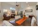 Elegant dining area with a view of the living room and kitchen at 5133 N 34Th Pl, Phoenix, AZ 85018