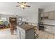 Spacious kitchen with granite island and ample cabinetry at 629 E Palo Verde St, Casa Grande, AZ 85122