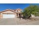 Two-story house with attached garage and landscaping at 736 E Ivanhoe St, Chandler, AZ 85225