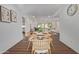 Open dining area with a view into the living room and kitchen at 7638 E Northland Dr, Scottsdale, AZ 85251