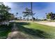 View of a beautifully landscaped golf course and neighborhood at 7708 E Park View Dr Dr, Mesa, AZ 85208