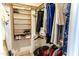 Large walk-in closet with shelves and hanging space at 7708 E Park View Dr Dr, Mesa, AZ 85208