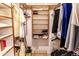 Spacious walk-in closet with ample shelving and hanging space at 7708 E Park View Dr Dr, Mesa, AZ 85208