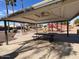 Covered picnic table with playground in the background at 8147 W Hilton Ave, Phoenix, AZ 85043