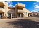 Back exterior view of property and patio area at 9183 W Century Dr, Arizona City, AZ 85123