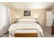 Comfortable bedroom with cozy decor, lamps, and a tranquil ambiance at 11163 W Edgemont Ave, Avondale, AZ 85392
