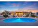 Luxury home with inviting pool, spa, and expansive patio, perfect for entertaining at 12174 N 120Th St, Scottsdale, AZ 85259