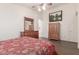 Spacious bedroom with wood floors and built-in wardrobe at 15990 N 90Th Ave, Peoria, AZ 85382