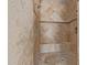 Large walk-in shower with built-in seat and tiled walls at 22318 N 36Th St, Phoenix, AZ 85050