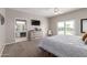 Main bedroom with ensuite bathroom and pool access at 2714 N 63Rd St, Mesa, AZ 85215