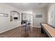 Game room with shuffleboard and views into living area at 2714 N 63Rd St, Mesa, AZ 85215