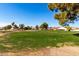 Peaceful view of the lush green golf course at 2714 N 63Rd St, Mesa, AZ 85215