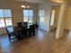 Formal dining room with large table and chairs, and natural light at 2776 E Mews Rd, Gilbert, AZ 85298