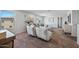 Comfortable living area featuring plush seating, stylish decor, and lots of natural light for a relaxing ambiance at 2776 E Mews Rd, Gilbert, AZ 85298