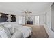 Spacious bedroom featuring ample natural light, modern décor, and a comfortable layout for relaxation and rest at 2776 E Mews Rd, Gilbert, AZ 85298