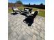 Inviting backyard patio seating area perfect for outdoor relaxation and entertaining guests at 2776 E Mews Rd, Gilbert, AZ 85298