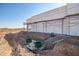 Exterior of new home under construction; showing foundation and walls at 28551 N 257Th Ave, Wittmann, AZ 85361
