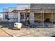 New construction home exterior, showing unfinished walls and scaffolding at 28583 N 257Th Dr, Wittmann, AZ 85361