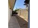 Side yard with space for gardening and storage at 3506 W Yucca St, Phoenix, AZ 85029