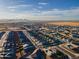 Vast neighborhood of single-Gathering homes with mountain views in the distance at 4342 E Enmark Dr, San Tan Valley, AZ 85143