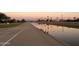 Peaceful canal-side walking path with ducks at 4950 N Miller Rd # 130, Scottsdale, AZ 85251
