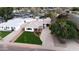 Aerial view of charming home with manicured lawn and covered parking at 545 W Windsor Ave, Phoenix, AZ 85003