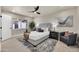 Bright bedroom with stylish decor, neutral color palette, and ample natural light at 545 W Windsor Ave, Phoenix, AZ 85003