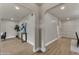 Hallway with modern flooring and archways at 545 W Windsor Ave, Phoenix, AZ 85003