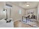 Home office space with modern decor, light floors and ample lighting at 545 W Windsor Ave, Phoenix, AZ 85003