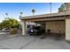 Covered carport with space for one car and additional storage at 633 S 77Th St, Mesa, AZ 85208