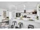 Modern kitchen with white quartz countertops and stainless steel appliances at 6502 N Central Ave # B104, Phoenix, AZ 85012