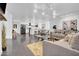 Open concept living area with kitchen and dining space at 6502 N Central Ave # B104, Phoenix, AZ 85012