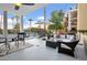Spacious patio with comfortable seating and city views at 6502 N Central Ave # B104, Phoenix, AZ 85012