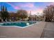 Inviting community pool with surrounding lounge area at 6502 N Central Ave # B104, Phoenix, AZ 85012
