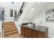 Wet bar with granite countertop and sink at 10102 E Saddle Horn Trl, Scottsdale, AZ 85255